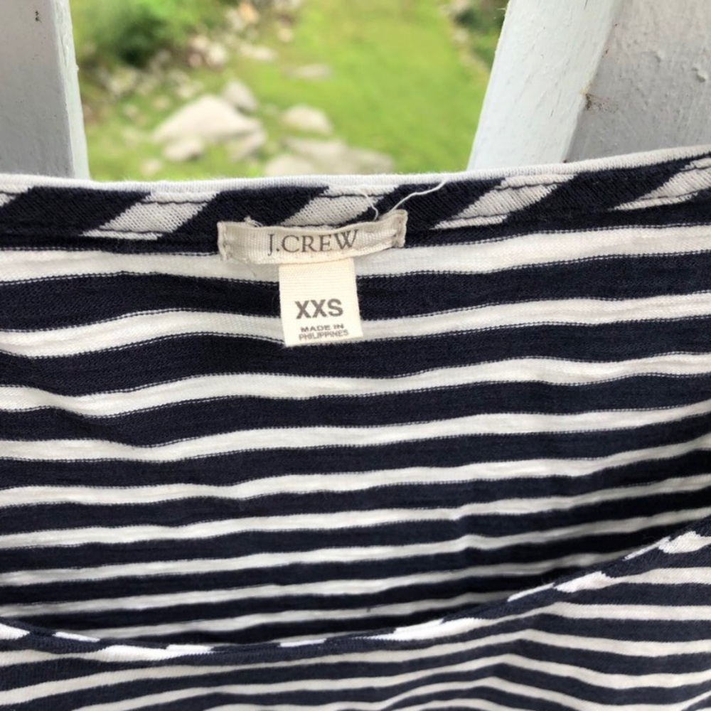 J. Crew Side Tie Nautical Shirt - Picture 3 of 3